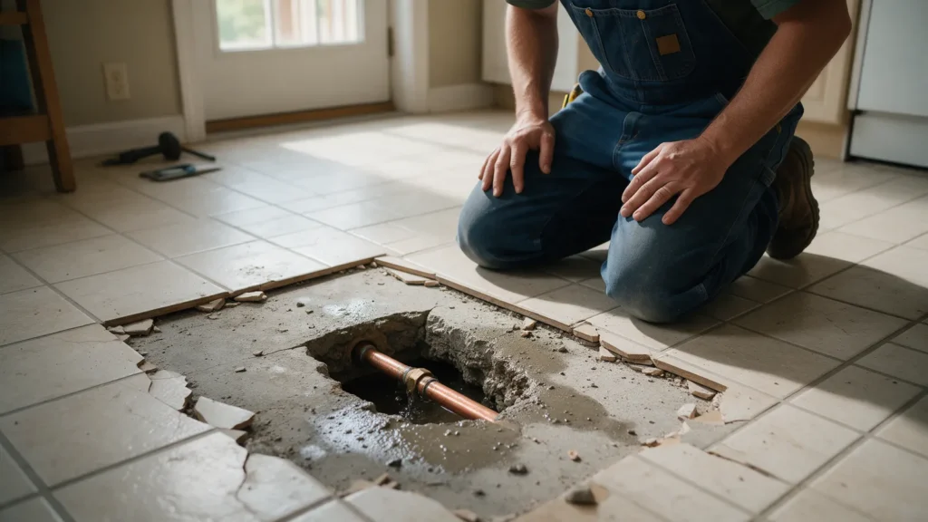 Slab Leak Repair Cost in Salisbury, MD: What You'll Pay and Why