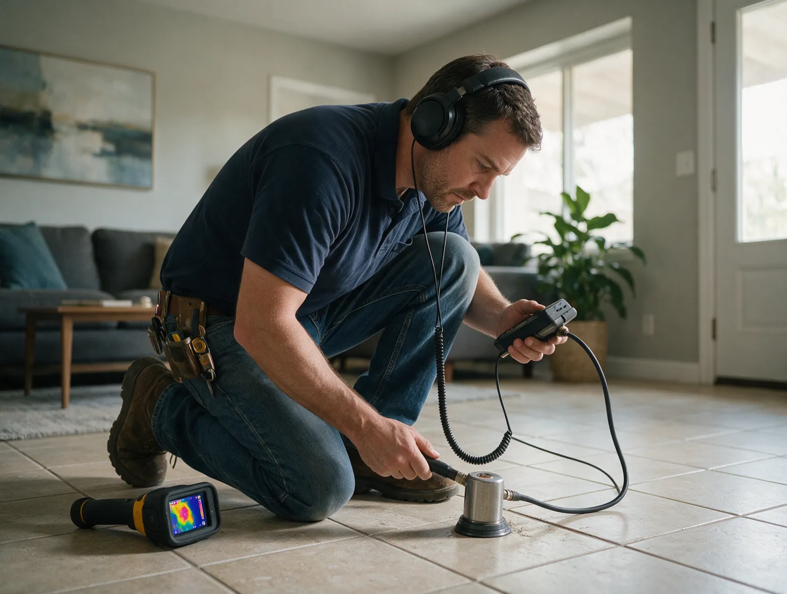 Leak Detection & Slab Leak Repair in Salisbury